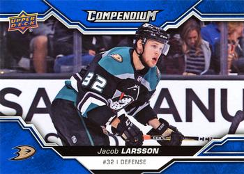 2018-19 Upper Deck Compendium - Blue #461 Jacob Larsson Front