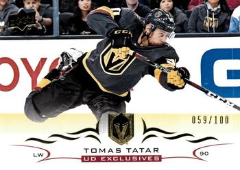 2018-19 Upper Deck - UD Exclusives #180 Tomas Tatar Front
