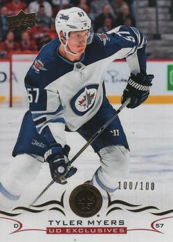 2018-19 Upper Deck - UD Exclusives #196 Tyler Myers Front