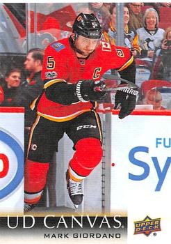 2018-19 Upper Deck - UD Canvas #C12 Mark Giordano Front