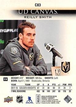 2018-19 Upper Deck - UD Canvas #C83 Reilly Smith Back