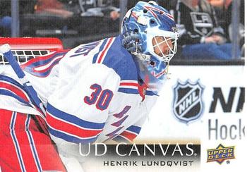 2018-19 Upper Deck - UD Canvas #C173 Henrik Lundqvist Front
