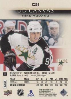 2018-19 Upper Deck - UD Canvas #C253 Mike Modano Back