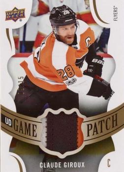 2018-19 Upper Deck - UD Game Jersey Patches #GJ-CG Claude Giroux Front