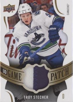 2018-19 Upper Deck - UD Game Jersey Patches #GJ-TS Troy Stecher Front