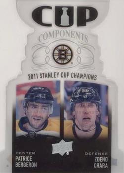2018-19 Upper Deck - Cup Components #CCP-BC Patrice Bergeron / Zdeno Chara Front