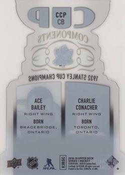2018-19 Upper Deck - Cup Components #CCP-CB Charlie Conacher / Ace Bailey Back