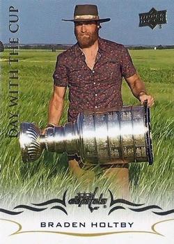 2018-19 Upper Deck - Day with the Cup #DC8 Braden Holtby Front