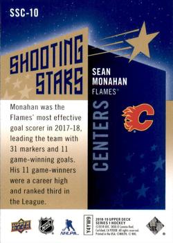 2018-19 Upper Deck - Shooting Stars Centers #SSC-10 Sean Monahan Back