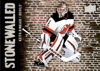 2018-19 Upper Deck - Stonewalled #SW-33 Keith Kinkaid Front