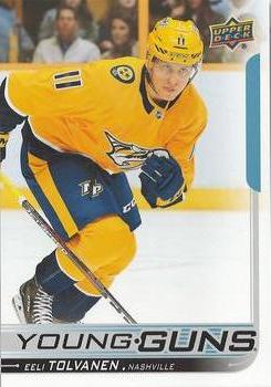 2018-19 Upper Deck - Young Guns Jumbo #217 Eeli Tolvanen Front