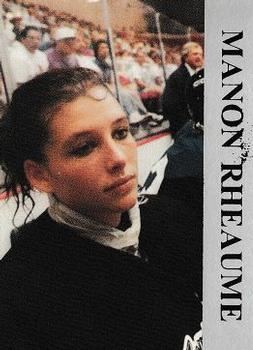 1992-93 Krown International Manon Rheaume Promo #6 Manon Rheaume Front