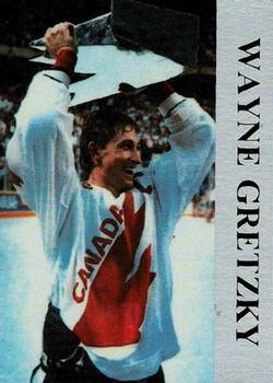 1992-93 Krown International Wayne Gretzky Promo - Silver #NNO Wayne Gretzky Front
