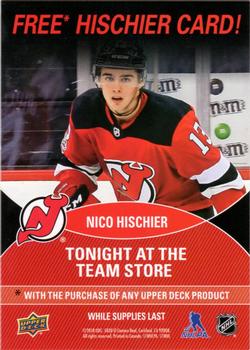 2017-18 Upper Deck New Jersey Devils #NNO Nico Hischier Front