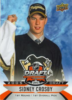 2014 Upper Deck NHL Draft #D-5 Sidney Crosby Front