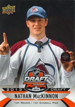 2014 Upper Deck NHL Draft #D-6 Nathan MacKinnon Front