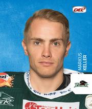 2018-19 Playercards Stickers (DEL) #6 Markus Keller Front