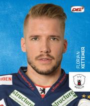 2018-19 Playercards Stickers (DEL) #39 Florian Kettemer Front