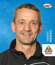 2018-19 Playercards Stickers (DEL) #054 Thomas Popiesch Front