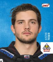 2018-19 Playercards Stickers (DEL) #75 Justin Feser Front