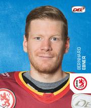 2018-19 Playercards Stickers (DEL) #96 Bernhard Ebner Front