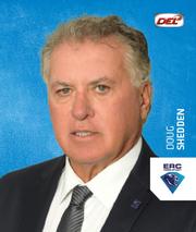 2018-19 Playercards Stickers (DEL) #104 Doug Shedden Front