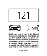 2018-19 Playercards Stickers (DEL) #121 Vili Sopanen Back