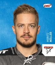 2018-19 Playercards Stickers (DEL) #164 Moritz Muller Front
