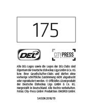 2018-19 Playercards Stickers (DEL) #175 Felix Schutz Back