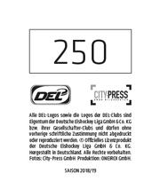 2018-19 Playercards Stickers (DEL) #250 Matt Stajan Back