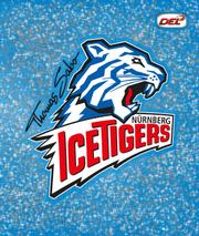 2018-19 Playercards Stickers (DEL) #266 Thomas Sabo Ice Tigers Front