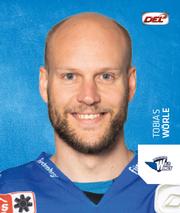 2018-19 Playercards Stickers (DEL) #311 Tobias Worle Front