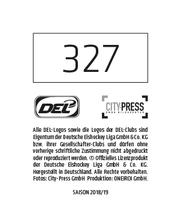 2018-19 Playercards Stickers (DEL) #327 Steven Seigo Back