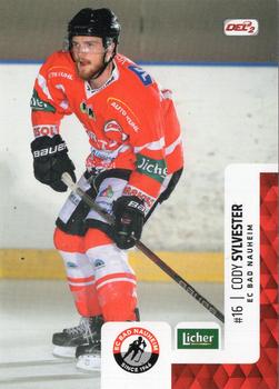 2017-18 Playercards (DEL2) #DEL2-003 Cody Sylvester Front