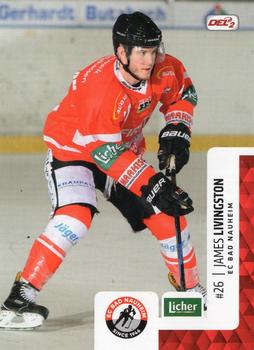2017-18 Playercards (DEL2) #11 James Livingston Front