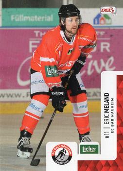 2017-18 Playercards (DEL2) #18 Eric Meland Front