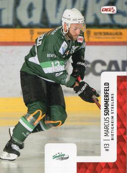 2017-18 Playercards (DEL2) #28 Marcus Sommerfeld Front