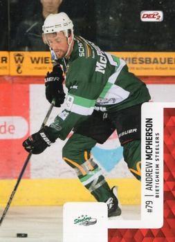 2017-18 Playercards (DEL2) #42 Andrew McPherson Front