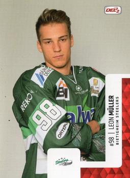 2017-18 Playercards (DEL2) #43 Leon Müller Front