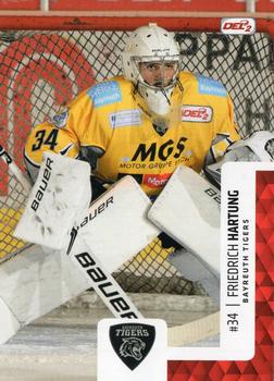 2017-18 Playercards (DEL2) #48 Friedrich Hartung Front