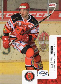 2017-18 Playercards (DEL2) #79 Will Weber Front