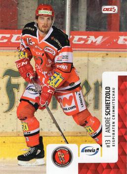 2017-18 Playercards (DEL2) #85 Andre Schietzold Front