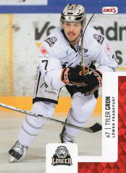 2017-18 Playercards (DEL2) #128 Tyler Gron Front