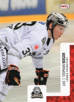 2017-18 Playercards (DEL2) #DEL2-136 Stephan Seeger Front