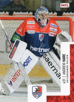 2017-18 Playercards (DEL2) #139 Andrew Hare Front