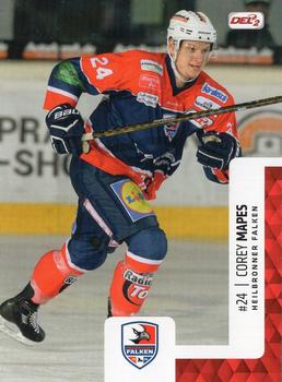 2017-18 Playercards (DEL2) #144 Corey Mapes Front