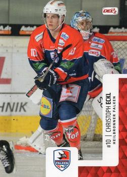 2017-18 Playercards (DEL2) #159 Christoph Eckl Front