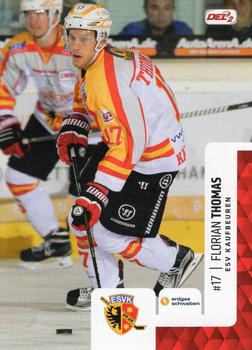 2017-18 Playercards (DEL2) #201 Florian Thomas Front