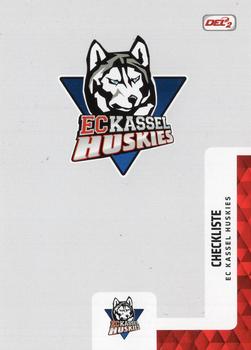 2017-18 Playercards (DEL2) #DEL2-230 Checkliste EC Kassel Huskies Front