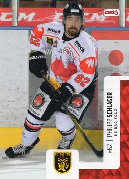 2017-18 Playercards (DEL2) #280 Philipp Schlager Front
